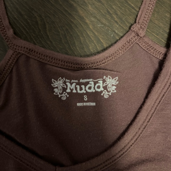 Mauve open shoulder top size: S - Picture 3 of 3